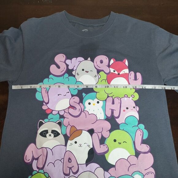 Squishmallows Xs Gray T-shirt - Soft Fabric - Picture 3 of 5